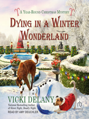 cover image of Dying in a Winter Wonderland